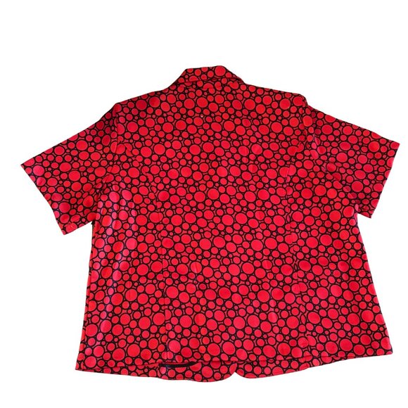 Vintage Red Jacket Top By Java Size 2X 22/24 - Picture 6 of 6